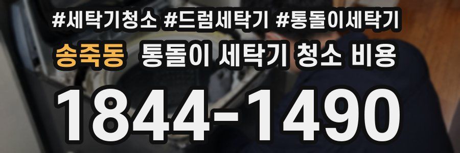 송죽동 통돌이 세탁기 청소 비용