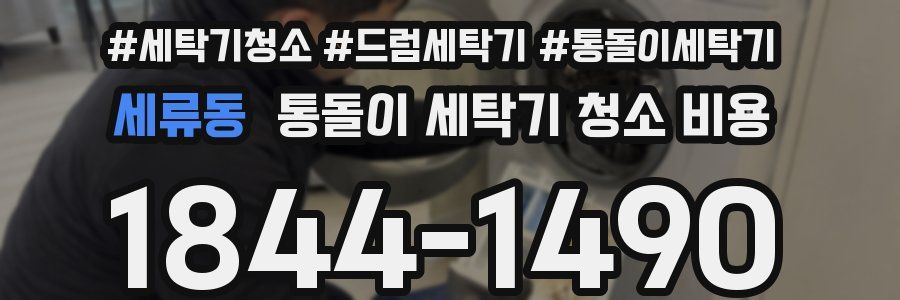 세류동 통돌이 세탁기 청소 비용