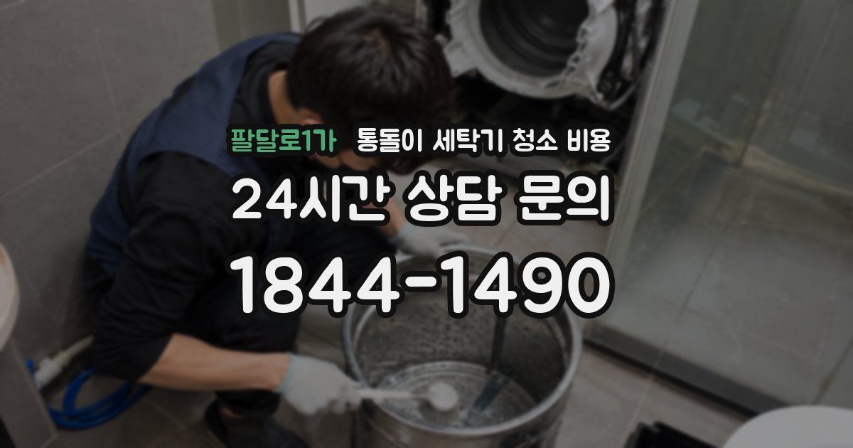 팔달로1가 통돌이 세탁기 청소 비용