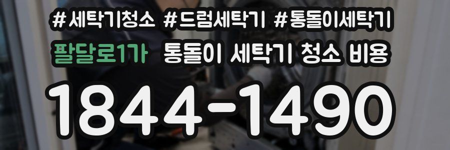 팔달로1가 통돌이 세탁기 청소 비용