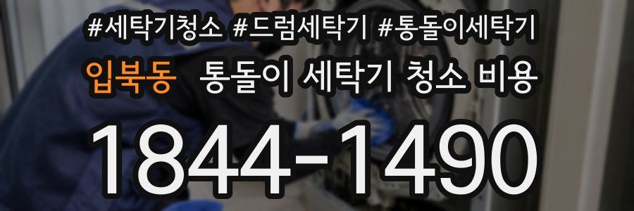 입북동 통돌이 세탁기 청소 비용