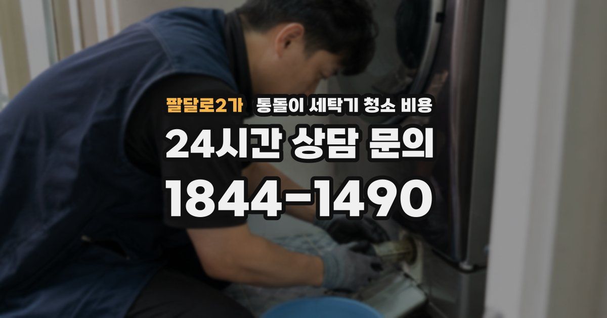 팔달로2가 통돌이 세탁기 청소 비용