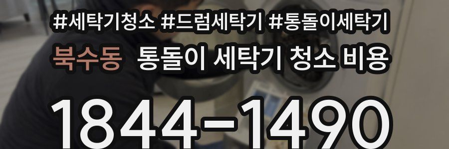 북수동 통돌이 세탁기 청소 비용