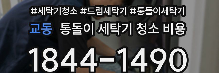 교동 통돌이 세탁기 청소 비용