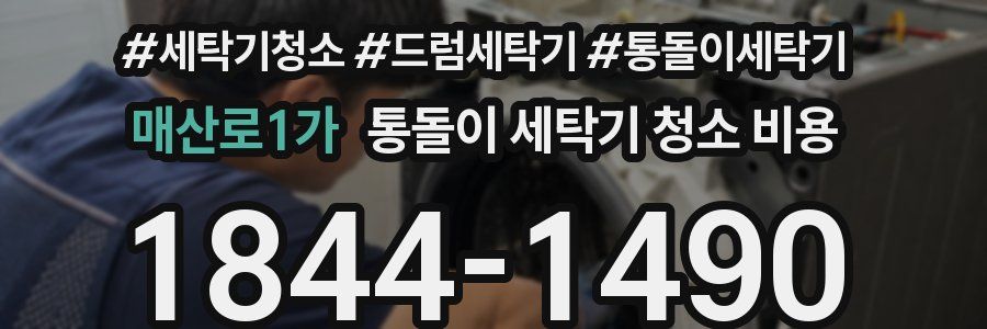매산로1가 통돌이 세탁기 청소 비용