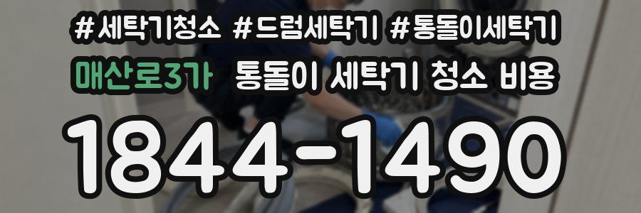 매산로3가 통돌이 세탁기 청소 비용