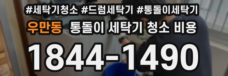 우만동 통돌이 세탁기 청소 비용