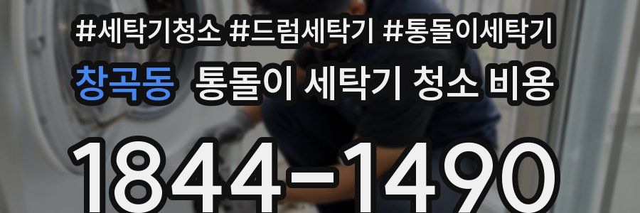 창곡동 통돌이 세탁기 청소 비용