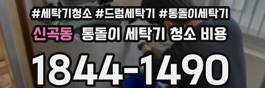 신곡동 통돌이 세탁기 청소 비용