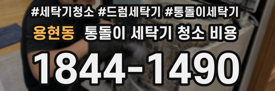 용현동 통돌이 세탁기 청소 비용