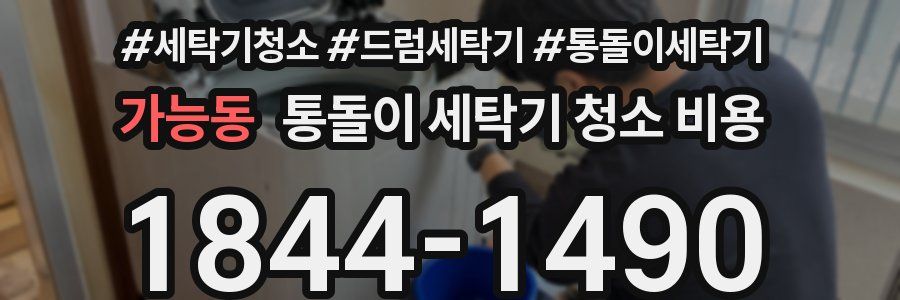 가능동 통돌이 세탁기 청소 비용