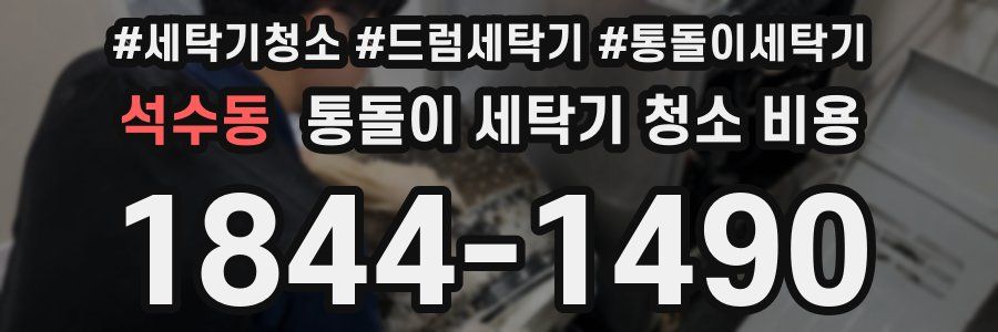 석수동 통돌이 세탁기 청소 비용