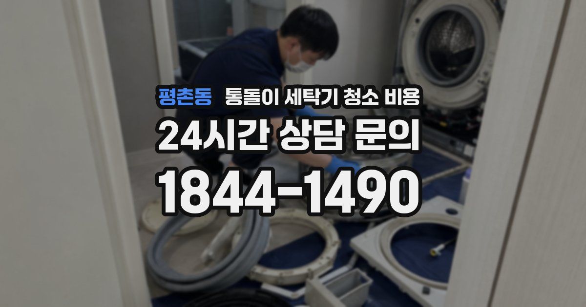 평촌동 통돌이 세탁기 청소 비용