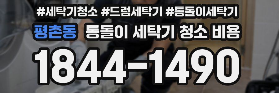 평촌동 통돌이 세탁기 청소 비용