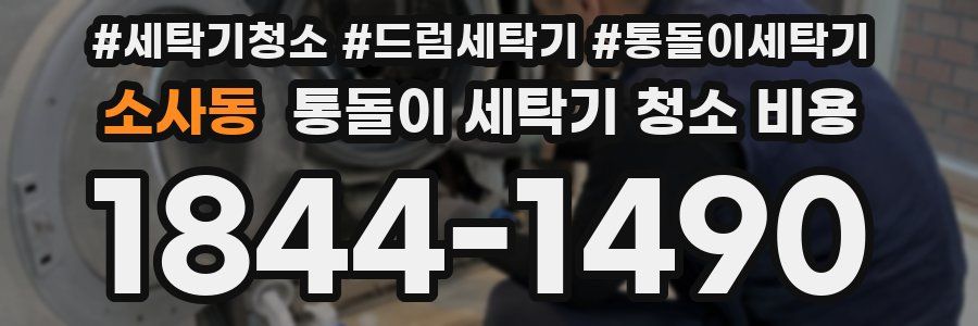 소사동 통돌이 세탁기 청소 비용