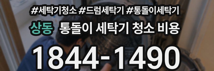 상동 통돌이 세탁기 청소 비용