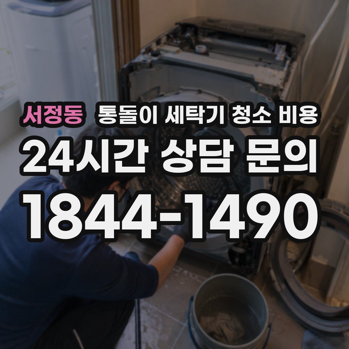 서정동 통돌이 세탁기 청소 비용