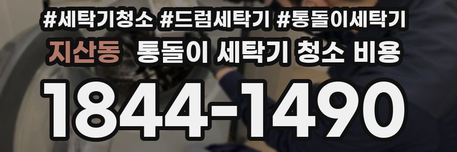 지산동 통돌이 세탁기 청소 비용