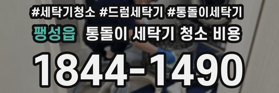 팽성읍 통돌이 세탁기 청소 비용