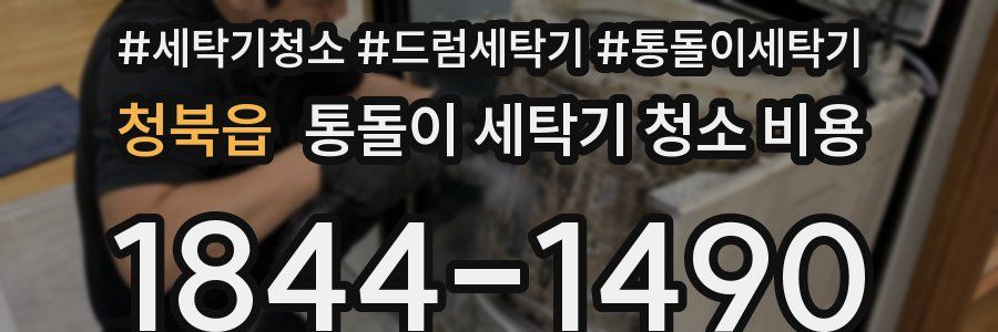 청북읍 통돌이 세탁기 청소 비용