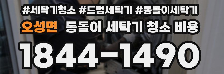 오성면 통돌이 세탁기 청소 비용