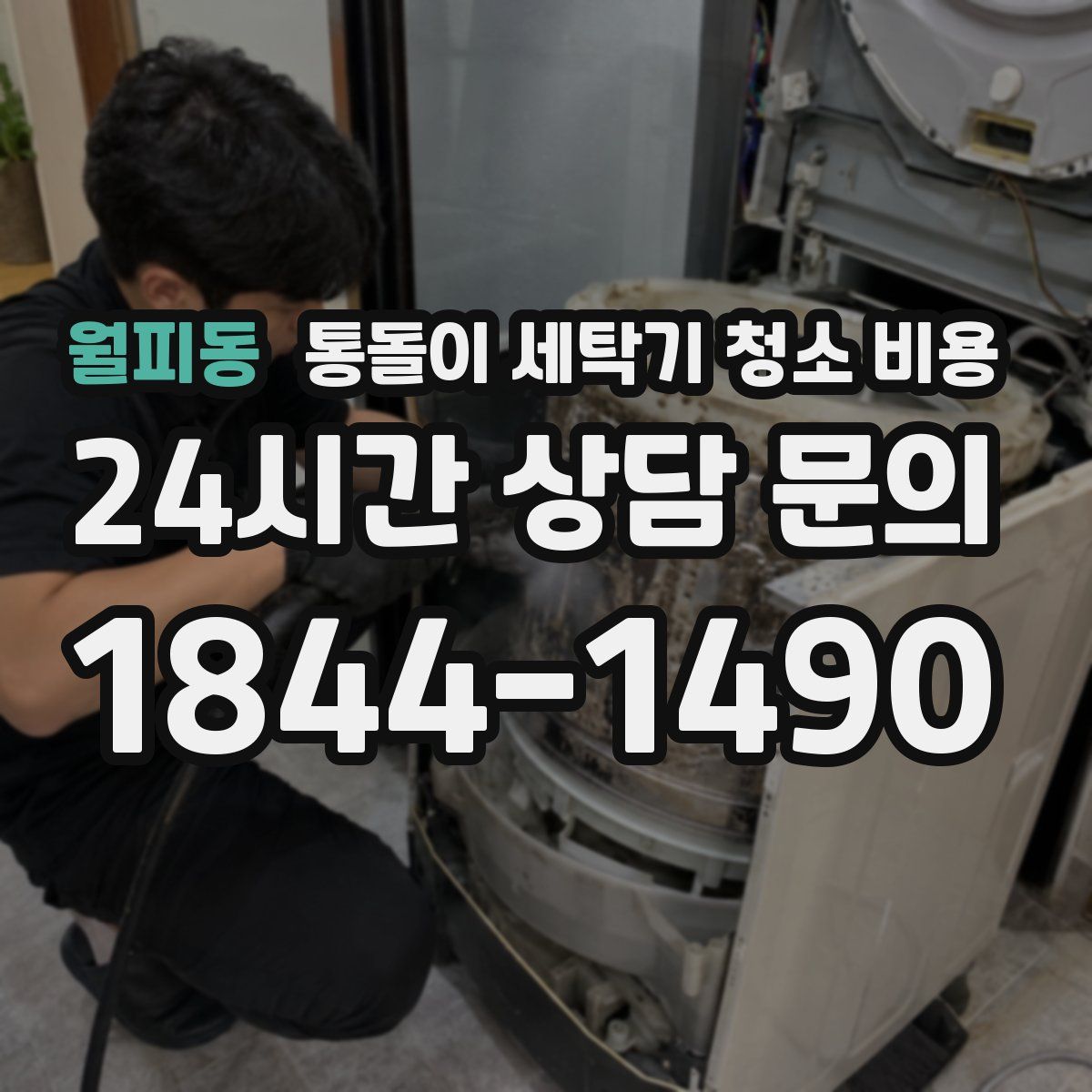 월피동 통돌이 세탁기 청소 비용