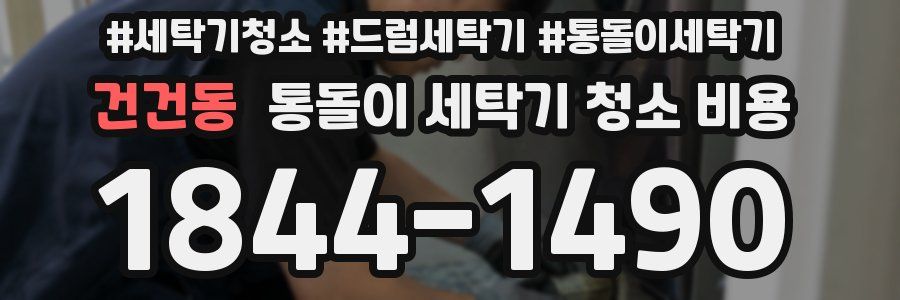 건건동 통돌이 세탁기 청소 비용