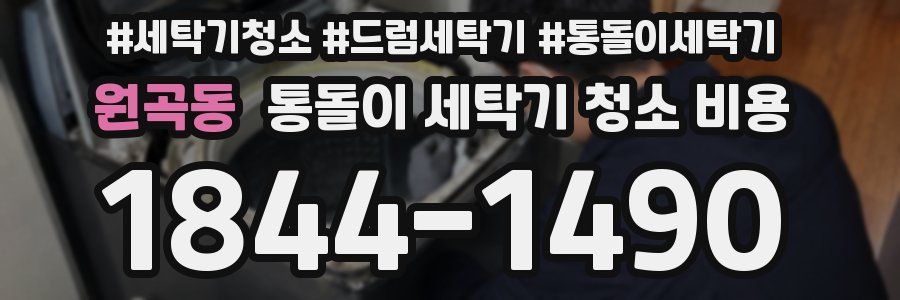 원곡동 통돌이 세탁기 청소 비용