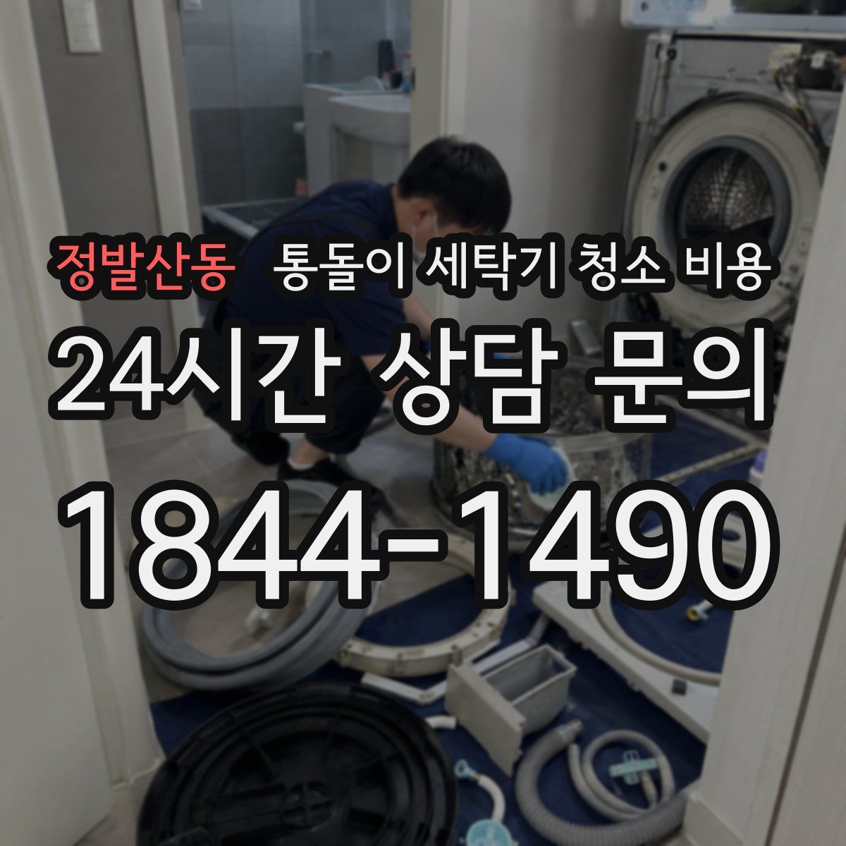 정발산동 통돌이 세탁기 청소 비용