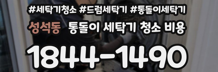 성석동 통돌이 세탁기 청소 비용