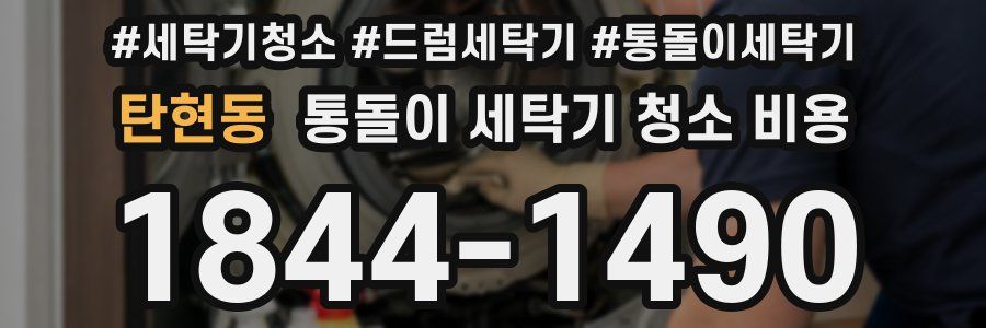 탄현동 통돌이 세탁기 청소 비용