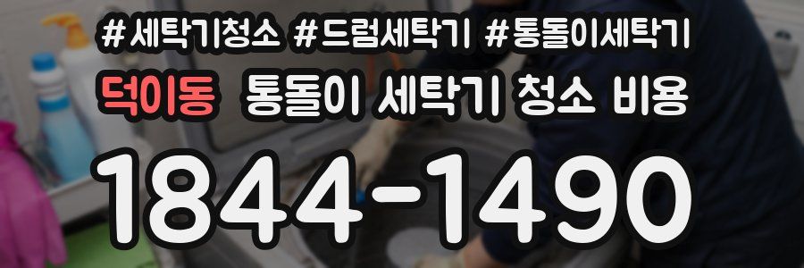 덕이동 통돌이 세탁기 청소 비용
