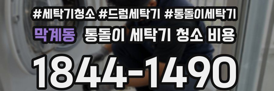 막계동 통돌이 세탁기 청소 비용