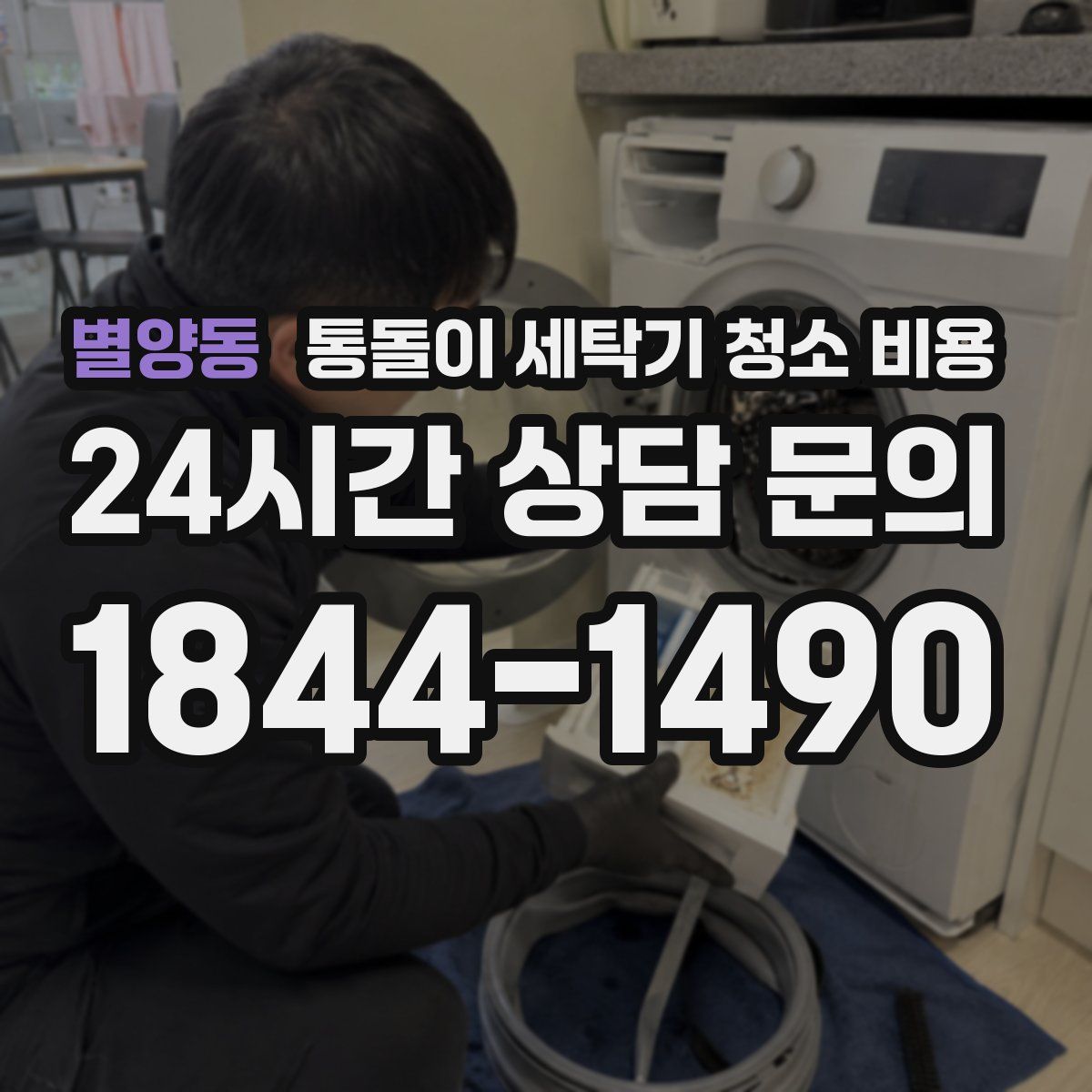 별양동 통돌이 세탁기 청소 비용