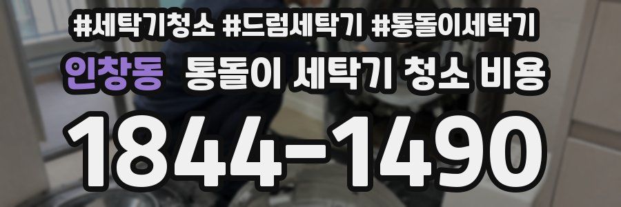인창동 통돌이 세탁기 청소 비용