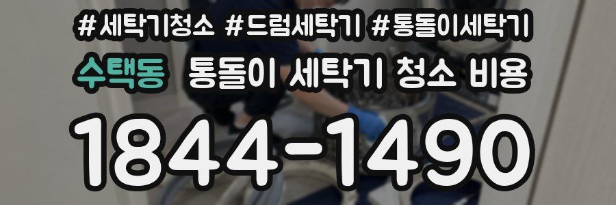 수택동 통돌이 세탁기 청소 비용
