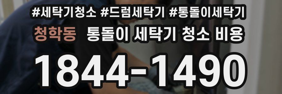 청학동 통돌이 세탁기 청소 비용
