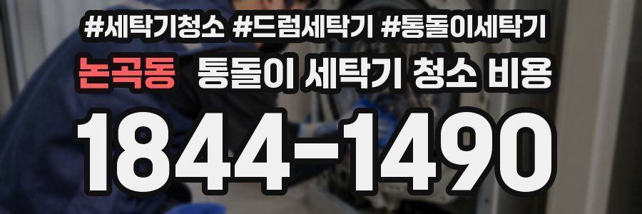 논곡동 통돌이 세탁기 청소 비용