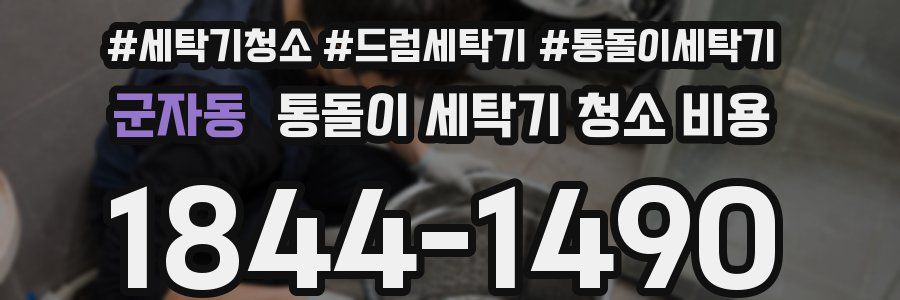 군자동 통돌이 세탁기 청소 비용