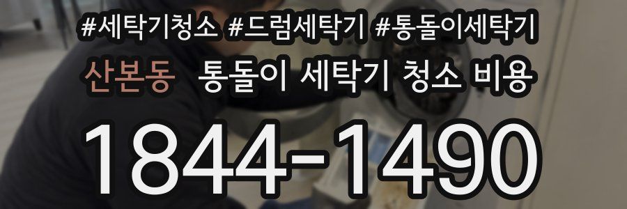 산본동 통돌이 세탁기 청소 비용