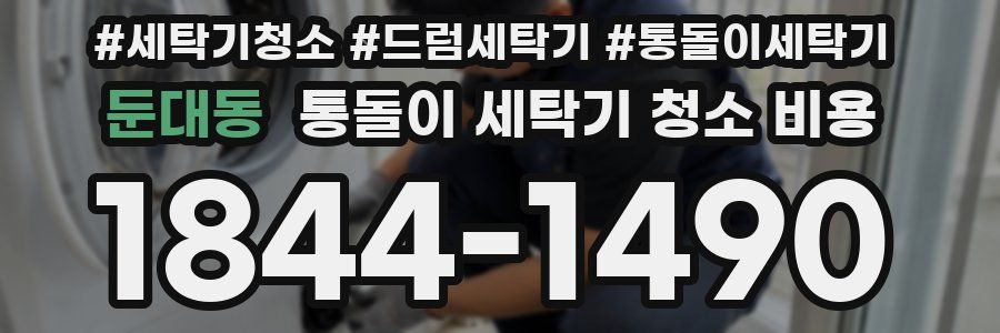 둔대동 통돌이 세탁기 청소 비용