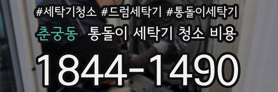 춘궁동 통돌이 세탁기 청소 비용