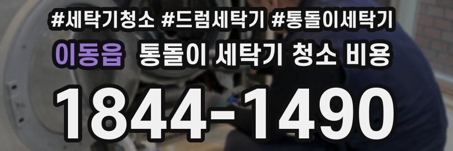 이동읍 통돌이 세탁기 청소 비용