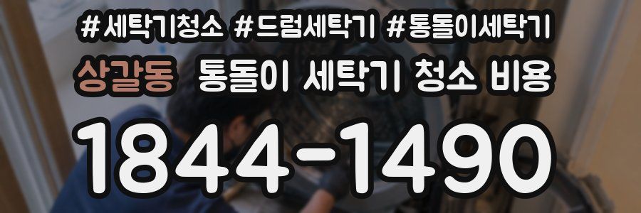 상갈동 통돌이 세탁기 청소 비용
