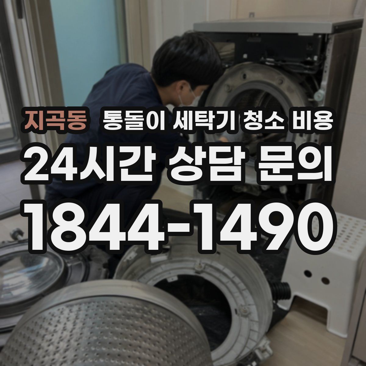 지곡동 통돌이 세탁기 청소 비용