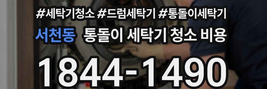 서천동 통돌이 세탁기 청소 비용