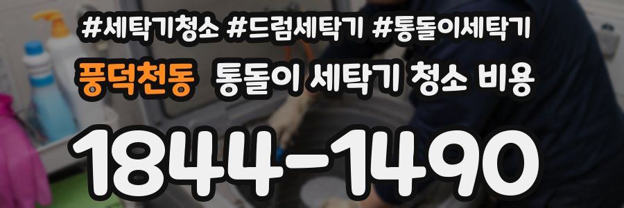 풍덕천동 통돌이 세탁기 청소 비용