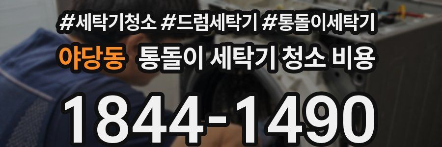 야당동 통돌이 세탁기 청소 비용