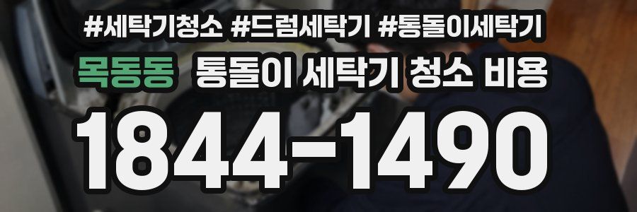 목동동 통돌이 세탁기 청소 비용