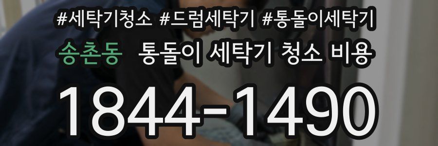 송촌동 통돌이 세탁기 청소 비용